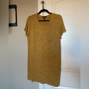 Yellow T-shirt dress from Forever 21